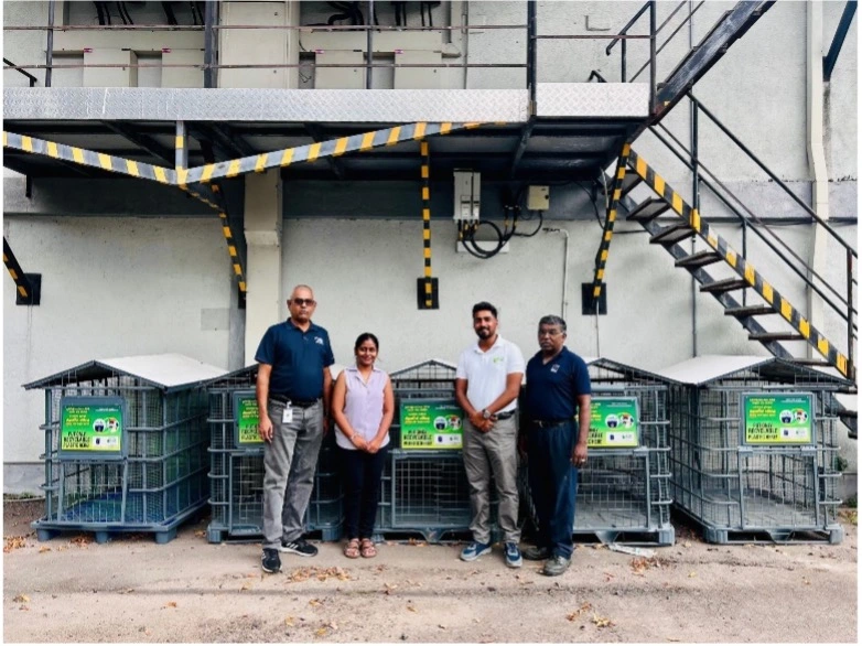 NOYON LANKA AND ECO SPINDLES PARTNER ON INNOVATIVE PLASTIC BIN PROJECT